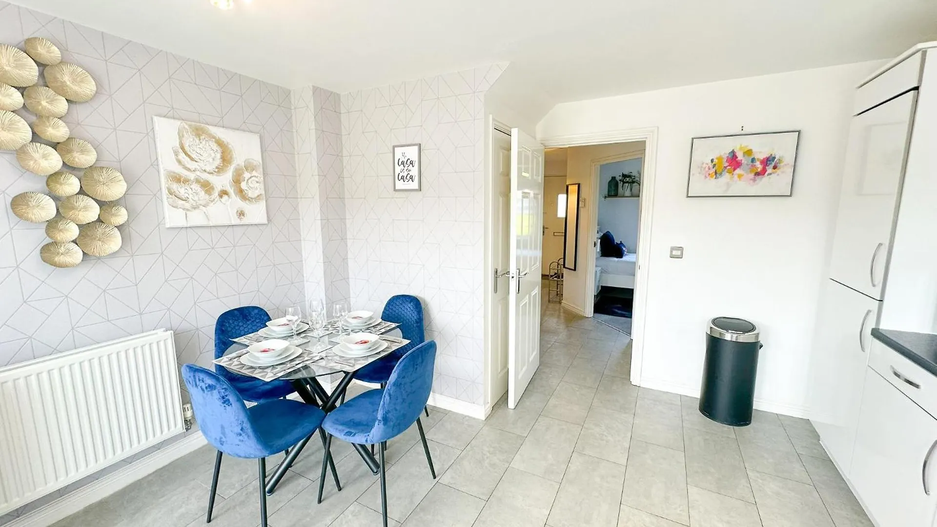 Luxury 4 Bed House - Free Parking - Contractors - Relocators Lägenhet Newcastle-upon-Tyne 0*,